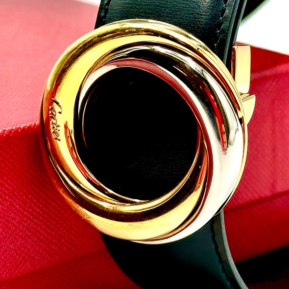 Cartier Trinity Buckle Womens Reversible Belt - Picture 4 of 16